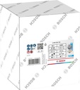 8005072315 - Detailbild2_Fächerschleifscheiben-Set X451 Abm.125x22,23mm K40/K60/K80/K120 Z29 15 St BOSCH