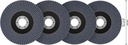 8005072315 - Detailbild4_Fächerschleifscheiben-Set X451 Abm.125x22,23mm K40/K60/K80/K120 Z29 15 St BOSCH