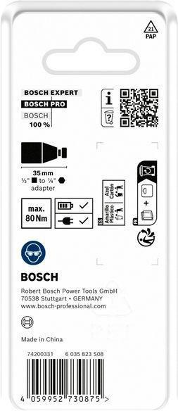 8005072316 - Detailbild_Bit-Adapter PRO Impact Aufnahme 1/2Zoll innen-4kt BOSCH