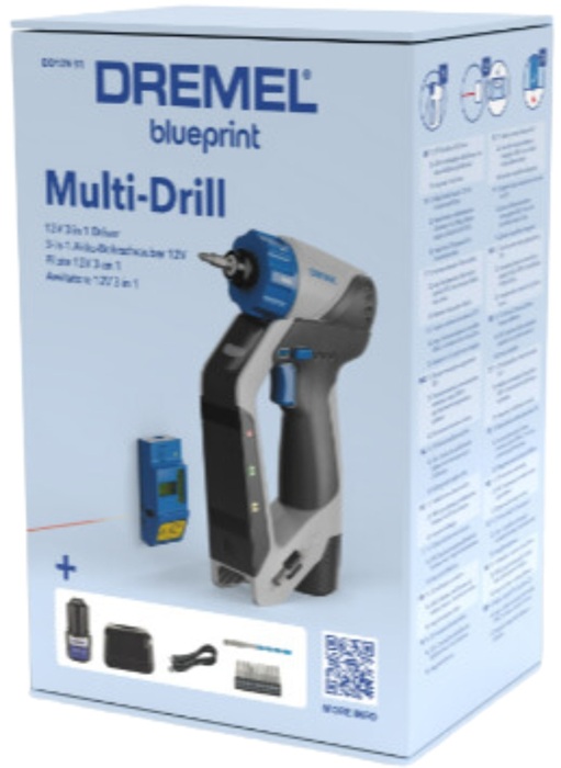 8005176863 - Detailbild_Akku-Bohrschrauber DREMEL® Blueprint Sp.12V Kap.2Ah Erkennungs-T.15,8mm BOSCH