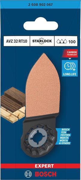 8005176899 - Detailbild_Schleiffinger EXPERT AVZ 32 RT10 Arbeits-B.32mm Arbeits-T.53mm Carbide-RIFF