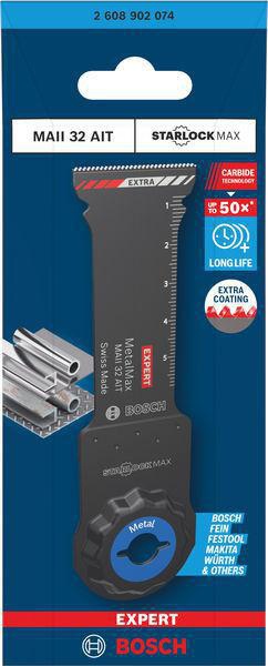 8005176902 - Detailbild_Tauchsägeblatt EXPERT MAII 32 AIT MetalMax Abm.32x70mm Carbide BOSCH