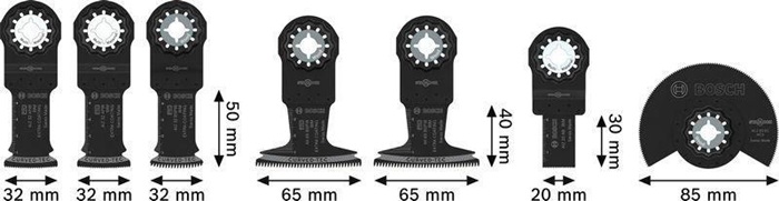 8005176905 - Detailbild4_Multitool-Sägeblatt-Set 7-tlg. BOSCH