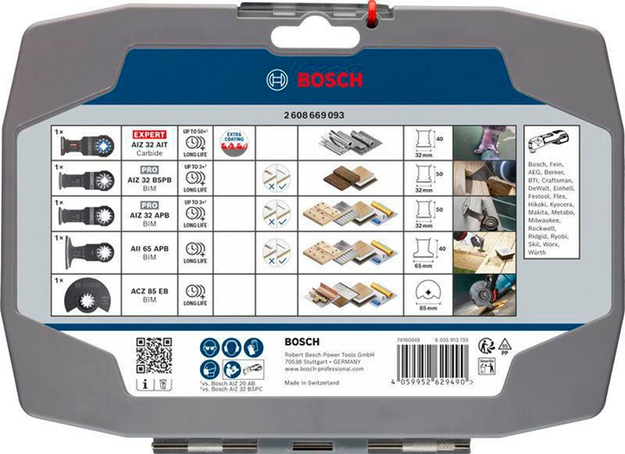 8005176908 - Detailbild2_Multitool-Sägeblatt-Set 5tlg BOSCH