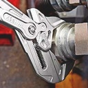 4000795284 - Detailbild4_Zangenschlüssel L.400mm Spann-W.85mm verchr.Ku.-Überzug KNIPEX