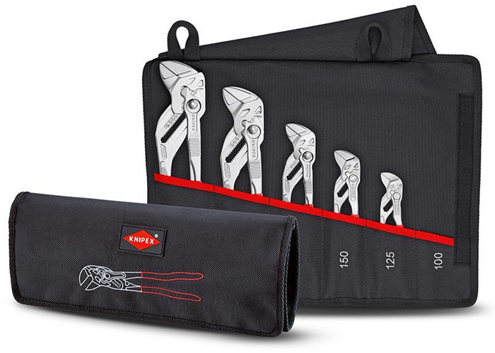 4000795293 - Detailbild_Zangenschlüsselset Inh.5-tlg.verchr.Rolltasche KNIPEX