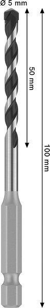 8005177049 - Detailbild5_Bohrer PRO HEX-5 Arbeits-L.50mm D.5mm L.100mm BOSCH
