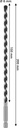 8005177055 - Detailbild4_Bohrer PRO HEX-5 Arbeits-L.150mm D.6mm L.200mm BOSCH