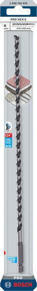 8005177056 - Detailbild4_Bohrer PRO HEX-5 Arbeits-L.250mm D.6mm L.300mm BOSCH