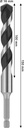 8005177078 - Detailbild2_Bohrer PRO HEX-5 Arbeits-L.100mm D.16mm L.150mm BOSCH