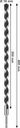 8005177079 - Detailbild4_Bohrer PRO HEX-5 Arbeits-L.350mm D.16mm L.400mm BOSCH