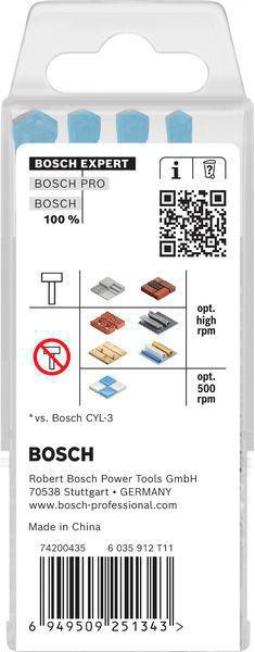 8005177127 - Detailbild2_Steinbohrer-Set EXPERT HEX-9 Multi Construction 3tlg. D.4/5/6/6/8mm BOSCH