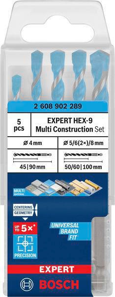 8005177127 - Detailbild3_Steinbohrer-Set EXPERT HEX-9 Multi Construction 3tlg. D.4/5/6/6/8mm BOSCH