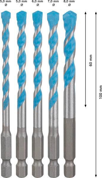 8005177128 - Detailbild5_Steinbohrer-Set EXPERT HEX-9 Multi Construction 3tlg. D.5,5/6/6/7/8mm BOSCH