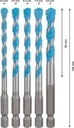 8005177128 - Detailbild5_Steinbohrer-Set EXPERT HEX-9 Multi Construction 3tlg. D.5,5/6/6/7/8mm BOSCH