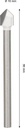 8005177129 - Detailbild_Bohrer CYL-9 Soft Ceramic D.10mm L.90mm BOSCH