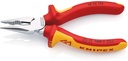 4000795361 - Detailbild_Spitzkombizange L.145mm Mehrkomp.-Hülle verchr.VDE KNIPEX