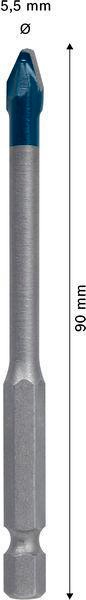 8005177146 - Detailbild2_Fliesenbohrer EXPERT HEX-9 Hard Ceramic D.5,5mm L.90mm BOSCH