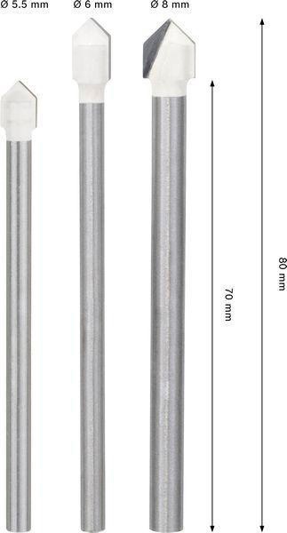 8005177156 - Detailbild_Bohrer-Set CYL-9 Soft Ceramic 3tlg. 5,5x70 6/8x80mm BOSCH
