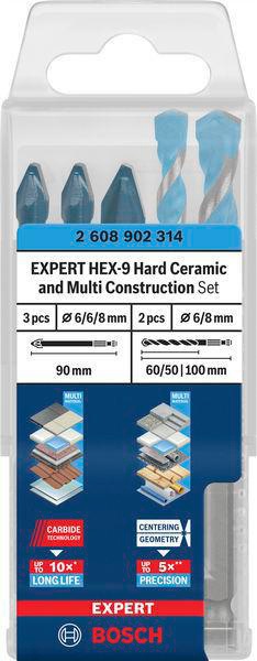 8005177160 - Detailbild_Bohrer-Set EXPERT HEX-9 Ceramic 5tlg. D.6/8mm BOSCH