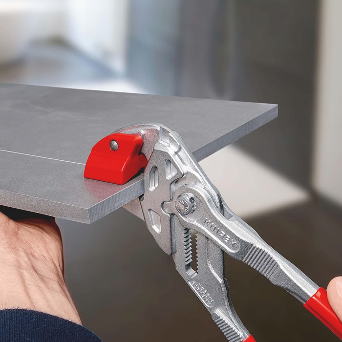 4000795431 - Detailbild5_Fliesenlochzange 250mm CV-Stahl Griff Ku.-Überzug KNIPEX