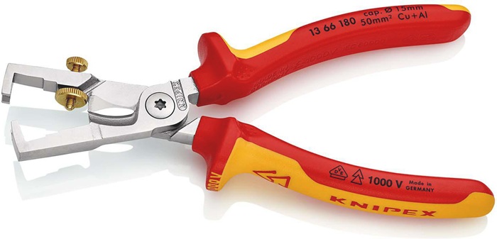 4000795456 - Detailbild3_Abisolierzange StriX L.180mm VDE verchr.Mehrkomp.-Hüllen KNIPEX
