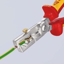 4000795456 - Detailbild5_Abisolierzange StriX L.180mm VDE verchr.Mehrkomp.-Hüllen KNIPEX