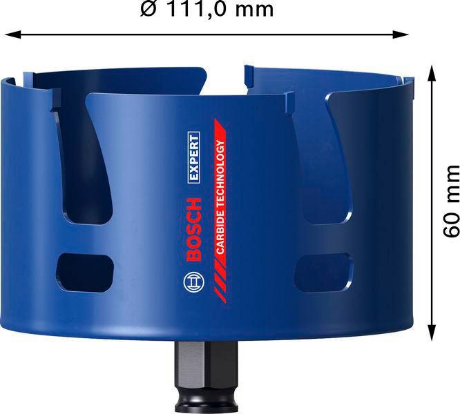 8005177318 - Detailbild4_Lochsäge EXPERT Construction Material Abm.111x60mm BOSCH