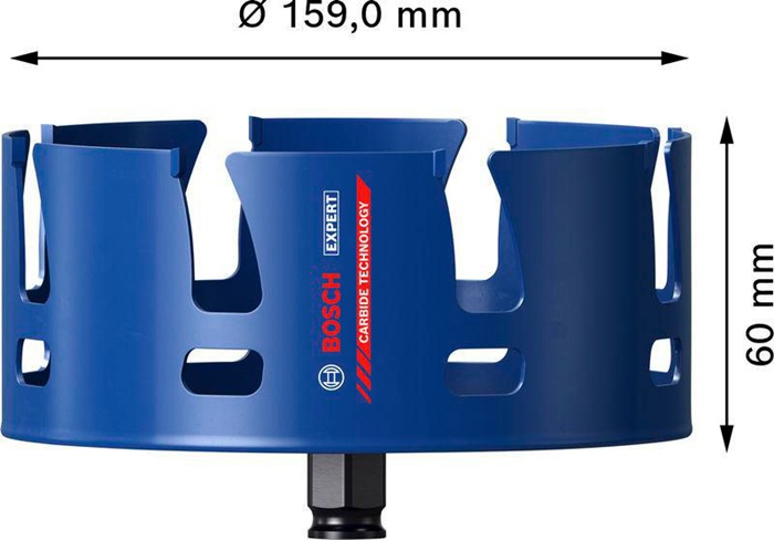 8005177324 - Detailbild2_Lochsäge EXPERT Construction Material Abm.159x60mm BOSCH