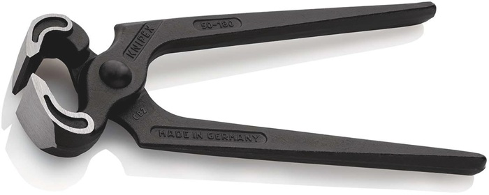 4000810032 - Detailbild_Kneifzange Gesamt-L.180mm Zange schwarz atram.KNIPEX