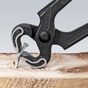 4000810033 - Detailbild3_Kneifzange Gesamt-L.210mm Zange schwarz atram.KNIPEX