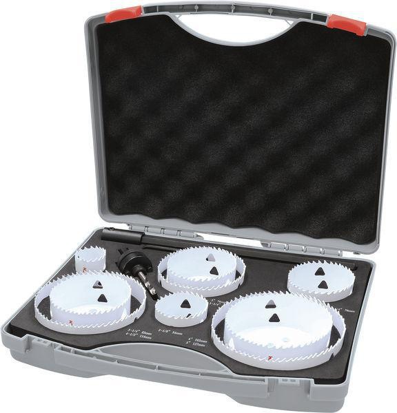 8005177514 - Detailbild3_Lochsägen-Set Multi Material Abm.35/54/70/76/83/95/102/114/127 x 40mm m.Gewinde