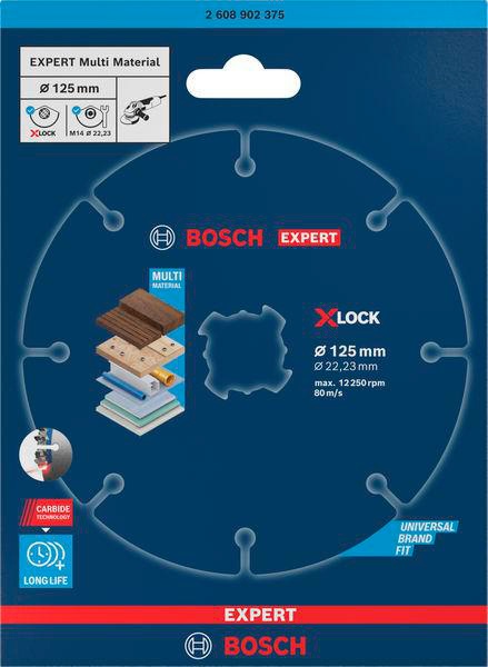 8005177573 - Detailbild5_Trennscheibe EXPERT Multi Material D.125mm Bohrung 22,23mm X-LOCK BOSCH