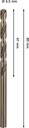 8005177631 - Detailbild3_Spiralbohrer PRO Stainless Steel Arbeits-L.47mm D.4,5mm L.80mm HSS-Co BOSCH