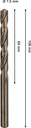 8005177641 - Detailbild_Spiralbohrer PRO Stainless Steel Arbeits-L.69mm D.7,5mm L.109mm HSS-Co BOSCH