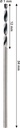 8005177702 - Detailbild_Spiralbohrer Metal Arbeits-L.12mm D.1mm L.34mm HSS CYL 2 St BOSCH