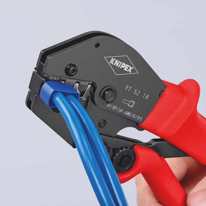 4000810092 - Detailbild3_Crimpzange L.250mm 2x6,2x10,2x16 (AWG 2x10,2x7,2x5) mm² KNIPEX