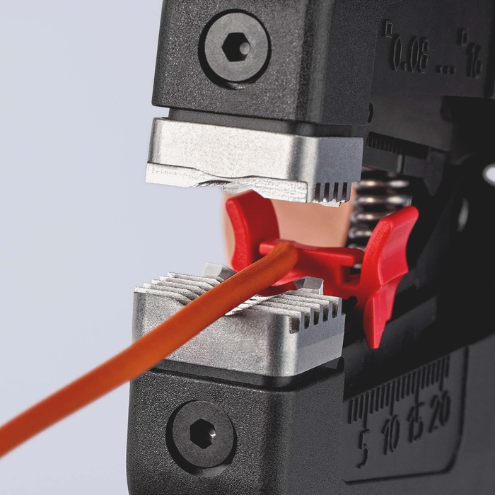 4000810093 - Detailbild3_Automatikabisolierzange PreciStrip16 L.195mm 0,08-16 (AWG 28-5) mm² KNIPEX