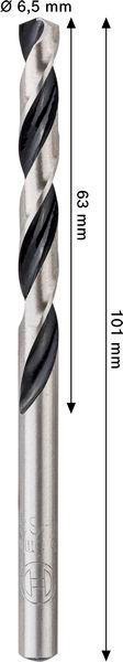 8005177717 - Detailbild2_Spiralbohrer Metal Arbeits-L.63mm D.6,5mm L.101mm HSS CYL BOSCH