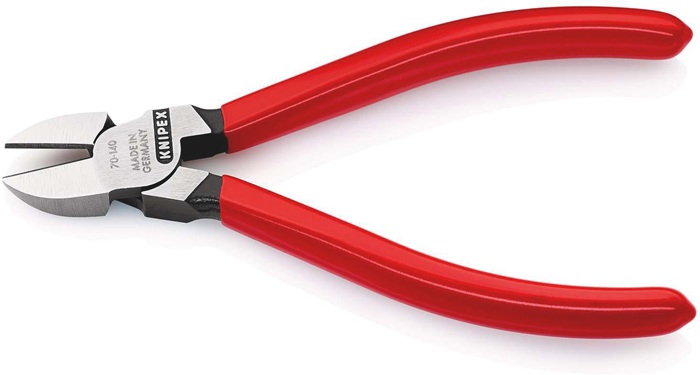 4000810120 - Detailbild4_Seitenschneider L.140mm Kopf pol.Ku.-Überzug KNIPEX