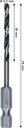 8005177737 - Detailbild2_Spiralbohrer Metal Arbeits-L.36mm D.3,3mm L.75mm HSS HEX BOSCH