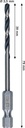 8005177738 - Detailbild2_Spiralbohrer Metal Arbeits-L.39mm D.3,5mm L.79mm HSS HEX BOSCH