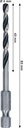 8005177739 - Detailbild3_Spiralbohrer Metal Arbeits-L.43mm D.4mm L.83mm HSS HEX BOSCH
