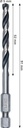 8005177742 - Detailbild3_Spiralbohrer Metal Arbeits-L.52mm D.5mm L.91mm HSS HEX BOSCH