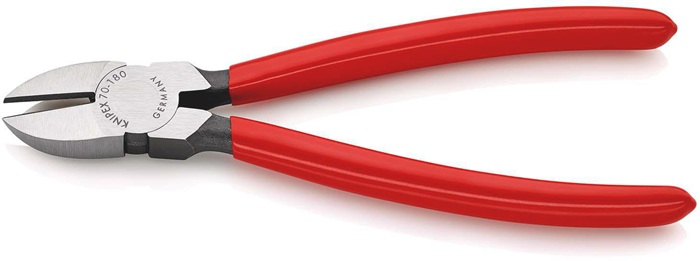 4000810122 - Detailbild_Seitenschneider L.180mm Kopf pol.Ku.-Überzug KNIPEX