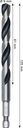 8005177751 - Detailbild2_Spiralbohrer Metal Arbeits-L.81mm D.9mm L.125mm HSS HEX BOSCH