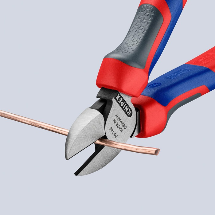4000810126 - Detailbild_Seitenschneider L.160mm Kopf pol.Comfort-Griff max.2mm KNIPEX