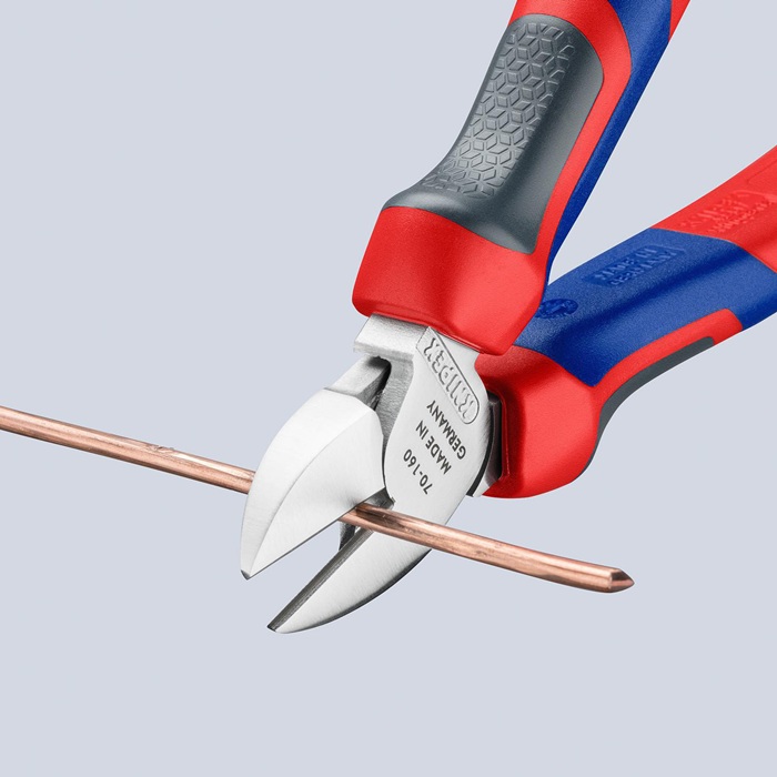 4000810128 - Detailbild_Seitenschneider L.160mm Kopf verchr.Comfort-Griff KNIPEX