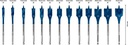 8005177806 - Detailbild_Flachfräsbohrer-Set EXPERT Self Cut Speed 13tlg. 10-32mm BOSCH