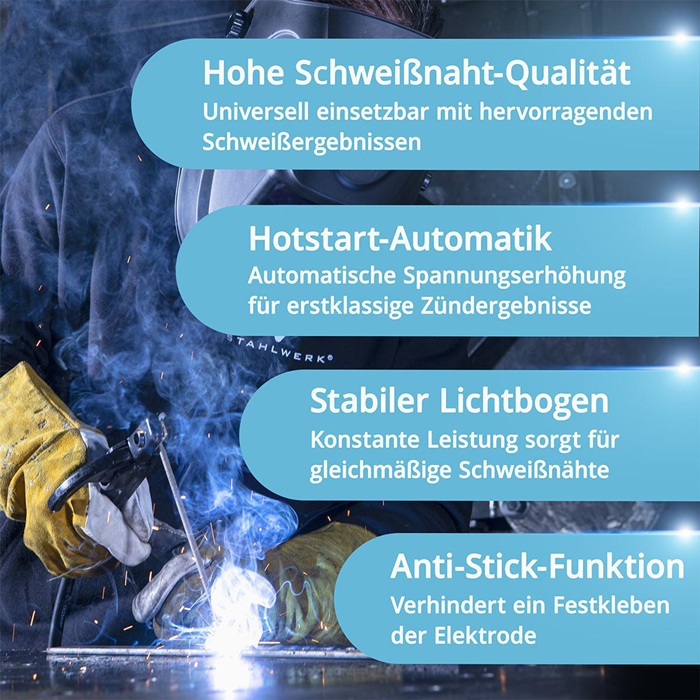 8005266373 - Detailbild_Elektrodenschweißgerät ARC 200 MD Digital m.Zub.10-200 A STAHLWERK